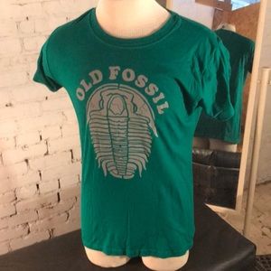 Women’s Graphic Tee “Old Fossil” XL NWOT
